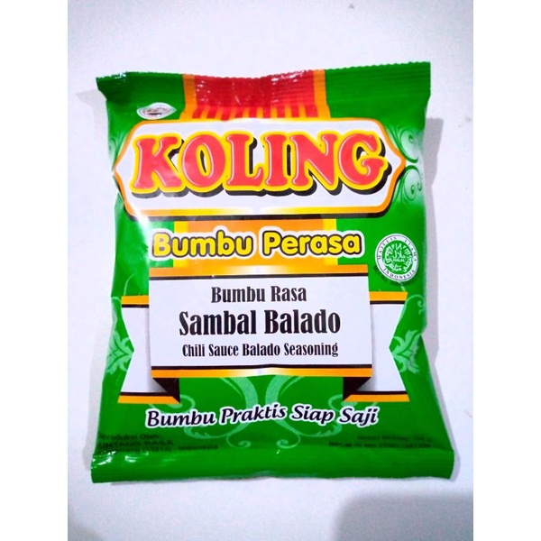 

(100gr) Bumbu Tabur Snack Cemilan Makanan Rasa Sambal Balado Koling