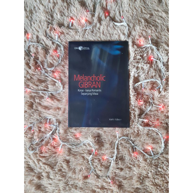 Buku original Melancholic Gibran karya romantis Kahlil Gibran