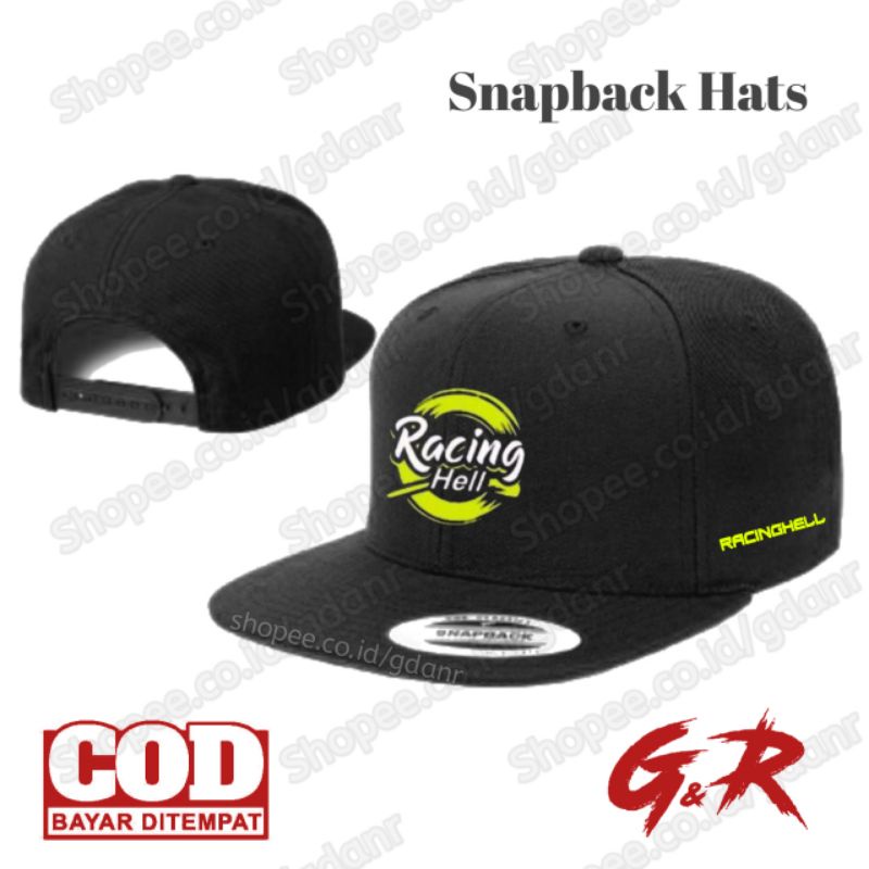 TOPI RACING HELL SNAPBACK - TOPI RACING HELL KEREN