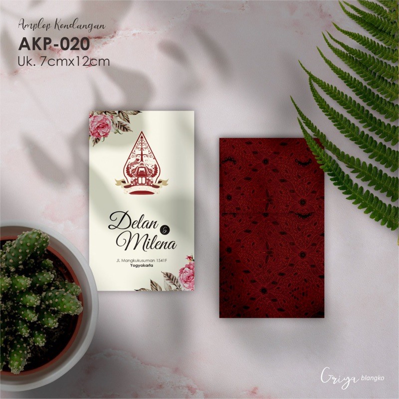 

amplop kondangan custom nama