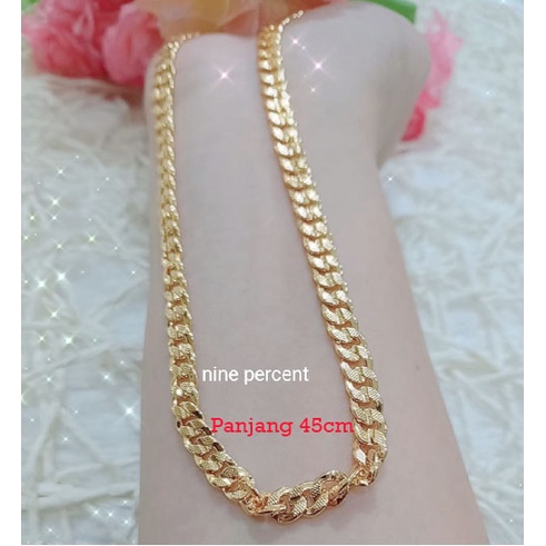 BISA COD, KALUNG EMAS XUPING MODEL RANTAI BUAT PRIA DAN WANITA