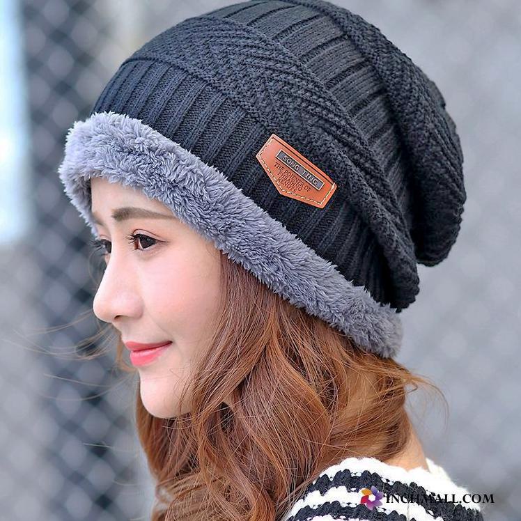 Terlaris Topi Kupluk Dewasa Pria Wanita Rajut Bulu Wol Hangat Tebal Gunung Outdoor