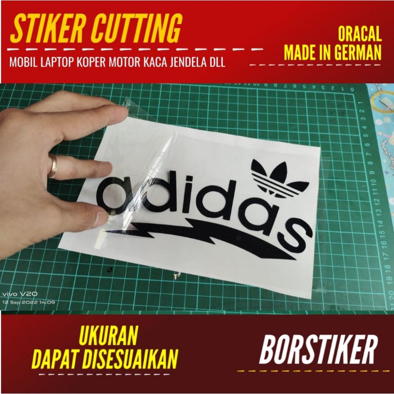 

STIKER NEW ADIDAS UKURAN LAPTOP | STICKER CUSTOM LOGO ANIME BRAND DLL