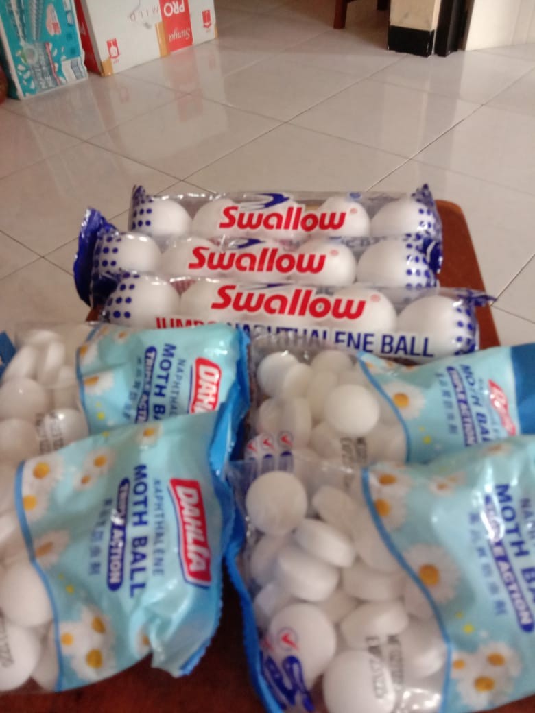 Swallow Kamper Jumbo Naphthalene Ball 5 Pcs