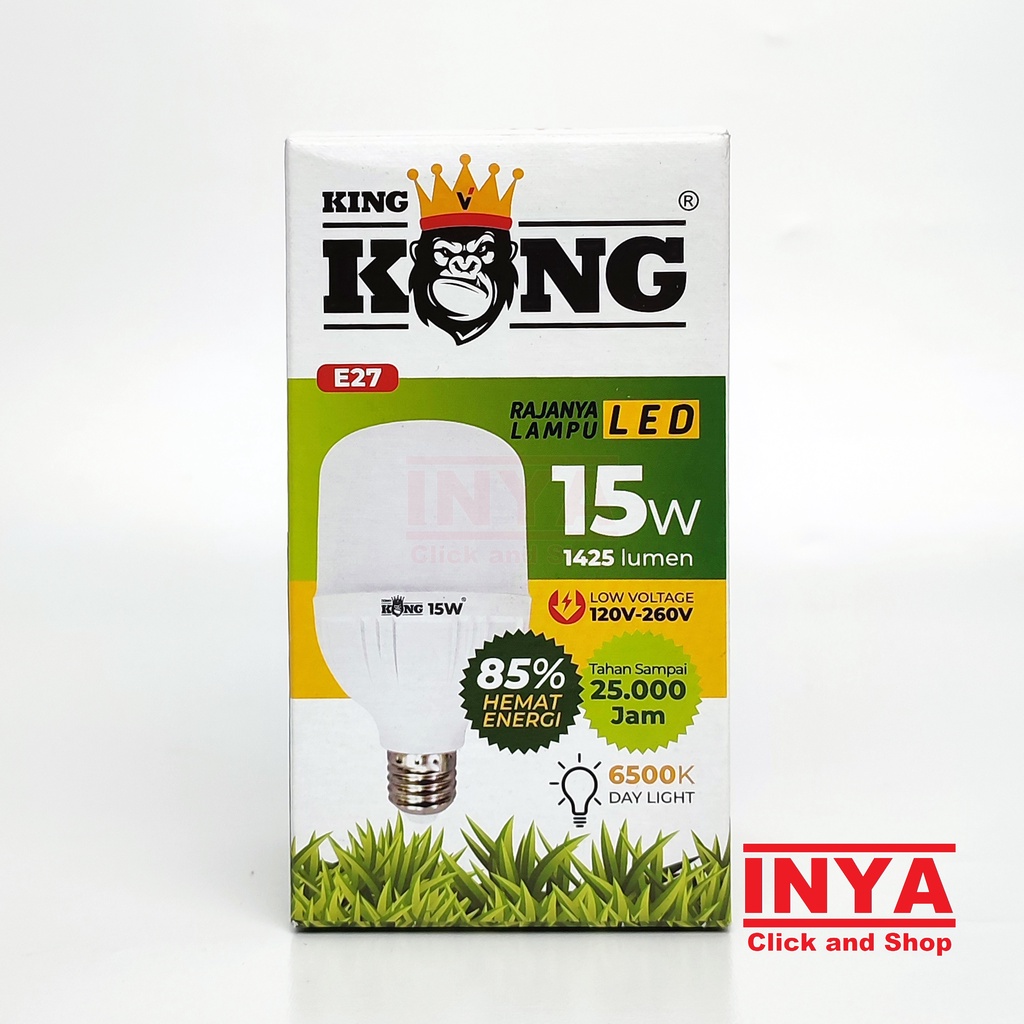 BOHLAM LED KING KONG DAY LIGHT 15W - Lampu Bulb