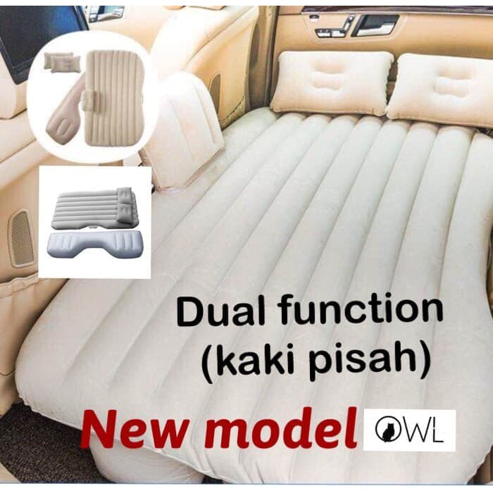 IKILOSHOP Dual Function Kasur Mobil Matras Angin Travel Model Terbaru Kaki Pisah