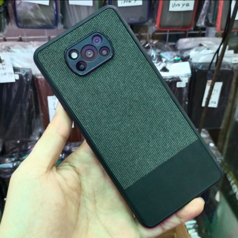Poco X3 NFC X3 PRO soft case fabric denim premium case