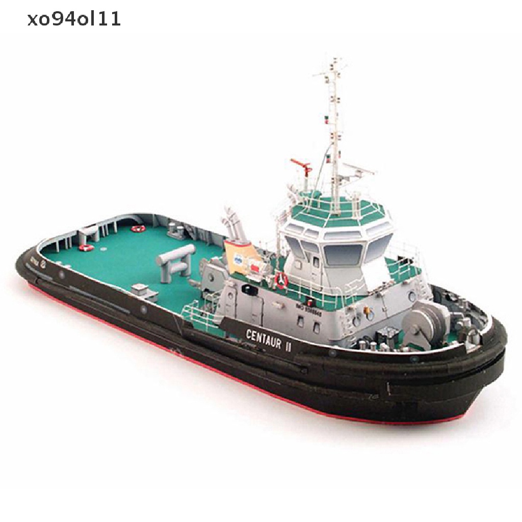 (hotsale) Kit Kerajinan Tangan Model Kapal Centaur II Tugboat 3D Bahan Kertas DIY Skala 1: 100