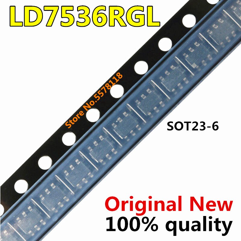 (Ready Stock) 10pcs LD7536RGL LD7536RG LD7536R LD7536 SOT23-6 Chipset