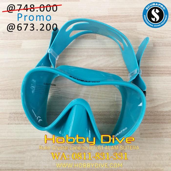 Mask | Scubapro Mask Trinidad Turquoise - Scuba Diving Alat Diving