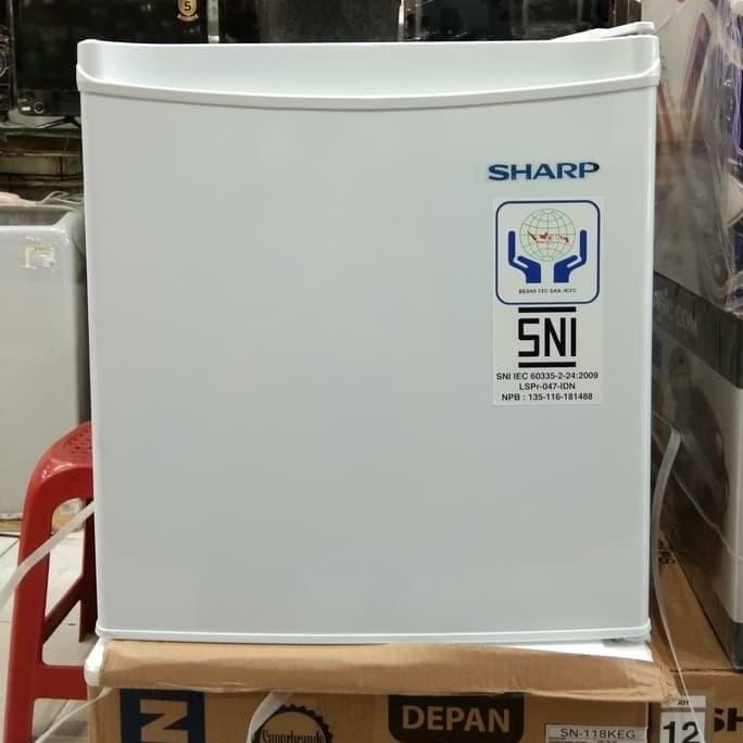 Kulkas Portable SHARP SJ-50MB-XW Kulkas Mini Bar SJ50MB SJ 50MB