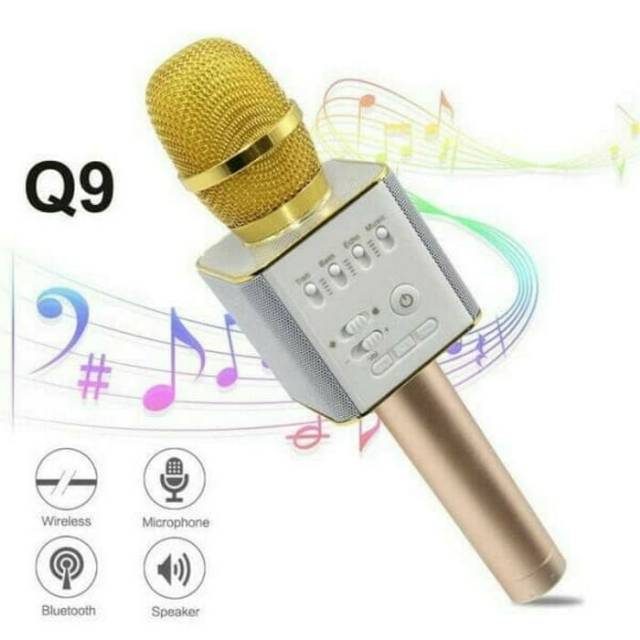 Mic bluetooth Q9 smule