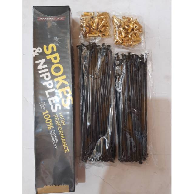 Jari jari Ride It Hitam CRF Ring 17