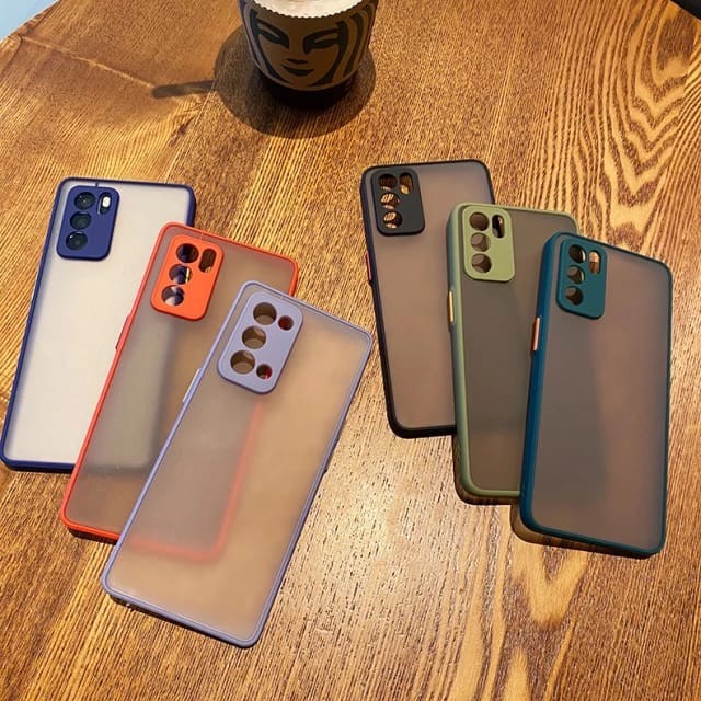 OPPO RENO 8 4G / RENO 8Z 5G / RENO 7 7Z 5G RENO 6 4G / 5G / RENO 6 PRO 5G / RENO 5 / RENO 5F 4G / 5G SOFT CASE MATTE COLORED FROSTED