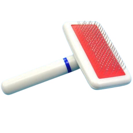 SISIR KUCING ANJING MUSANG KELINCI PET GROOMING SISIR GROOMING (MERAH PUTIH) FEFARM