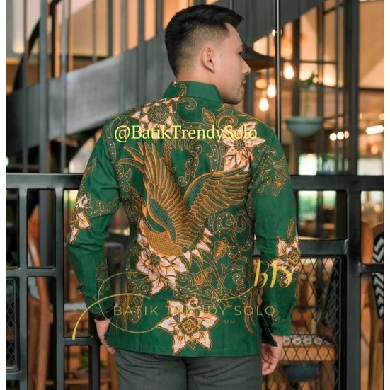 Hem  Kemeja Baju Batik Pria Cowok Laki Laki Slimfit Full Lapis Furing Lengan Panjang Lengan Pendek Original Asli Batik Jumanta Solo Laweyan Size S M L Xl XXL Bahan Katun Premium  995