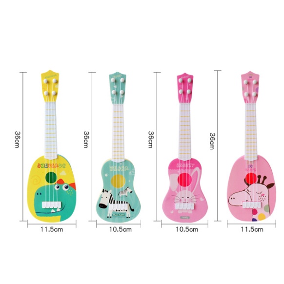 Mainan Gitar Ukulele Anak / Kado Mainan Anak Gitar Alat Musik Anak Mainan Edukasi Anak-7