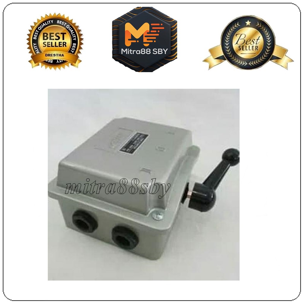 Mitra88sby Cam Starter Ohm Saklar  listrik pioline 2P 15A I-0-I 3P (ON-OFF)