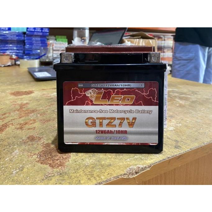 Aki Motor Honda Scoopy ISS LEO GTZ7V 12v 6Ah bate-exp66 Diminati Banget