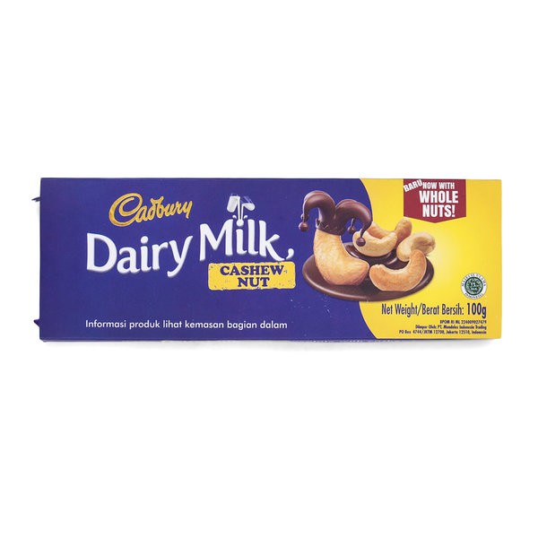 

CADBURY Cashew Nut Diary Milk Chocolate 90gr
