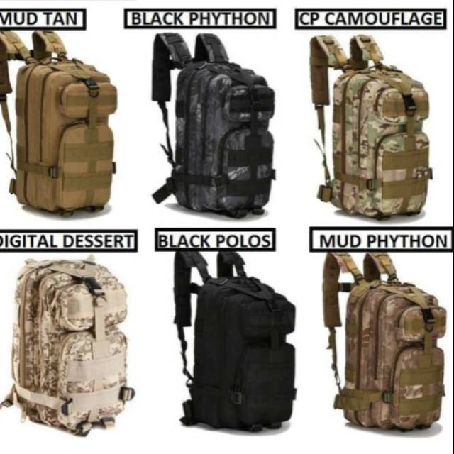 Tas Army 30 Liter