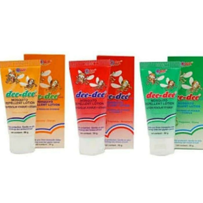 DEE DEE LOTION ANTI NYAMUK / MOSQUITO REPELLENT LOTION 50 GR