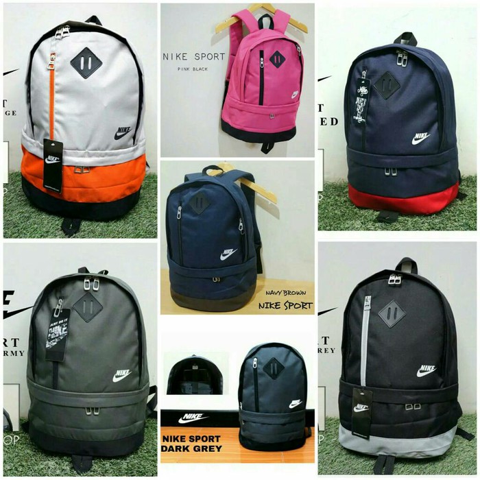 Tas Nike Sport, Tas Pria & Wanita, Tas Sekolah, Tas LAPTOP FREE RAIN COVER