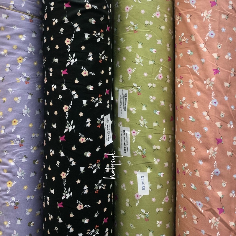 KATUN JEPANG JAPAN DESIGN MOTIF BUNGA KECIL (min pembelian 2x klik per motif/warna)