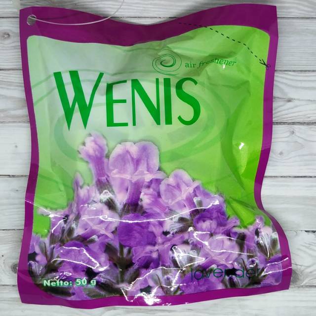 WENIS PENGHARUM RUANGAN / PEWANGI RUANGAN MOBIL LAVENDER 50gr