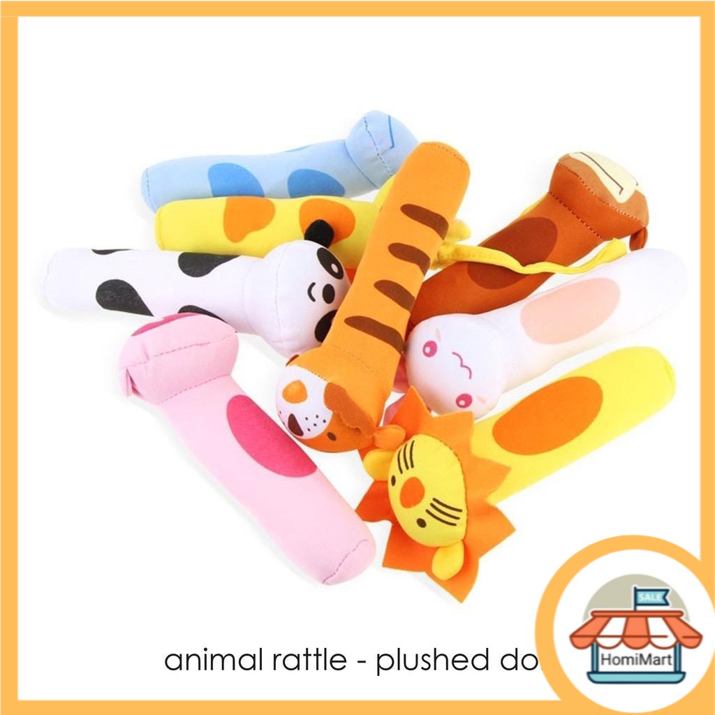 Rattle Stick Baby (rattle bayi) Animal Mainan Anak Bayi