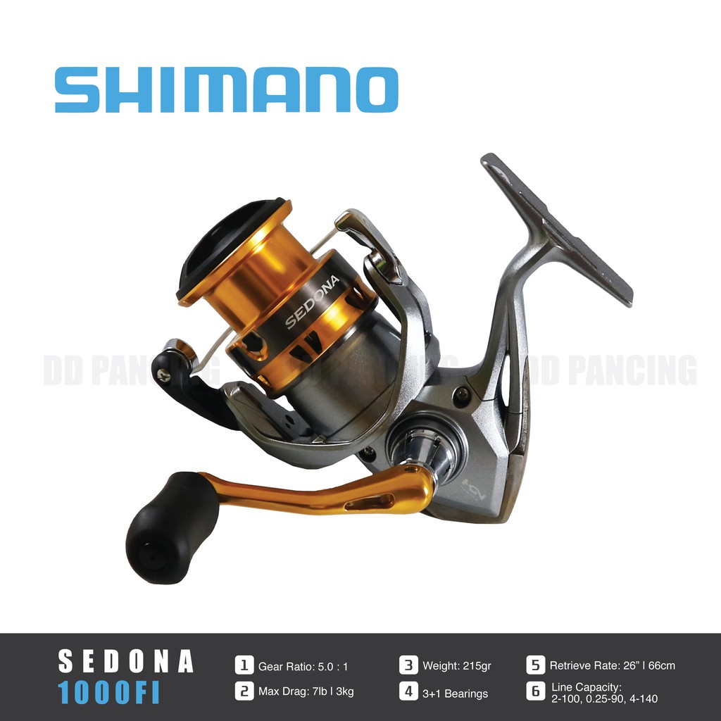 Reel Spinning Shimano Sedona 1000FI