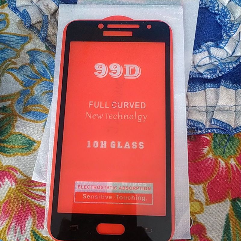 Anti gores kaca Samsung j2 PRIME full layar pinggir hitam