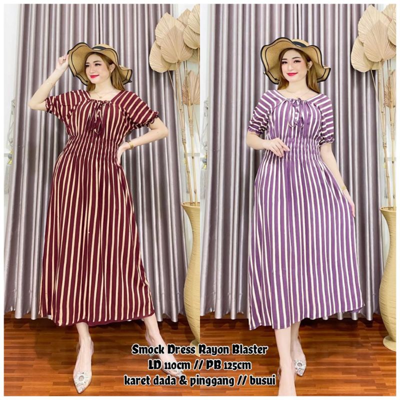 DRESS SMOKE/SMOKE JUMBO/DRESS SMOKE MURAH/SABRINA MURAH/DRESS SABRINA