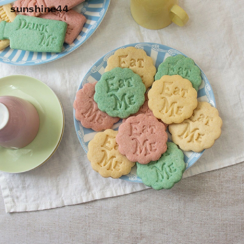 Sunshine Cetakan Kue / Cookies DIY Tema Alice in Wonderland