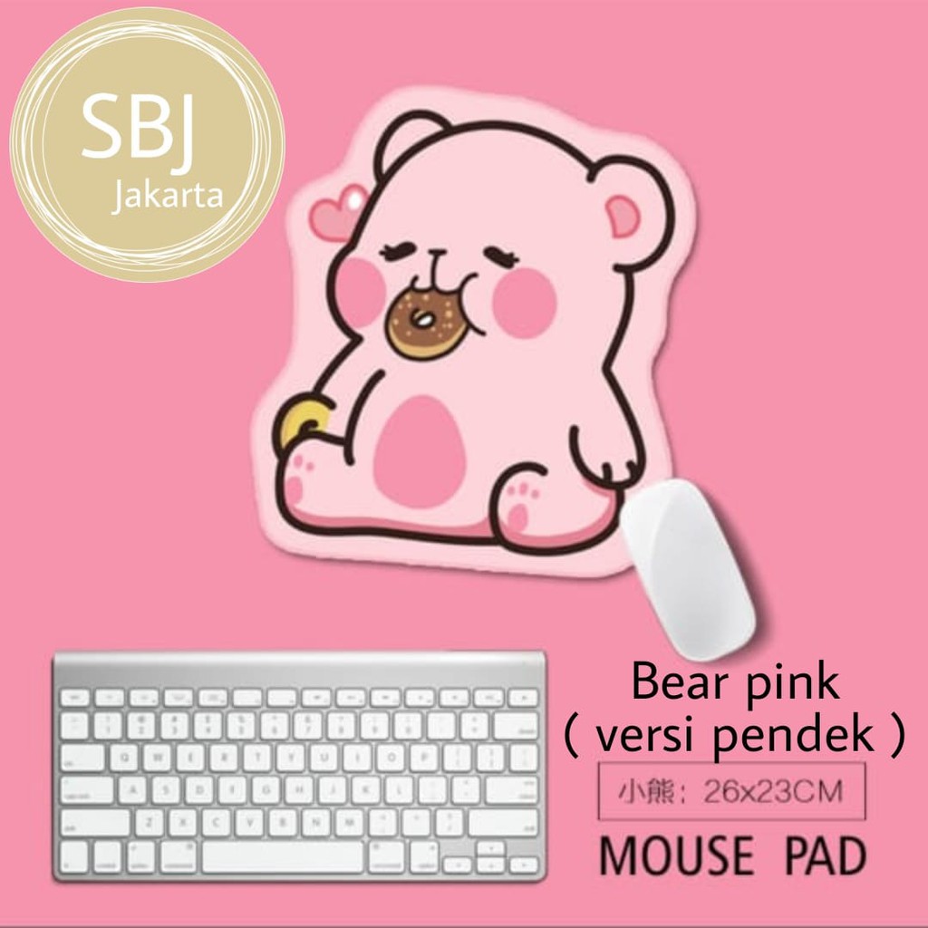 Mouse Pad Korea Premium Tebal kualitas Top Anti Slip Motif Kartun SB01