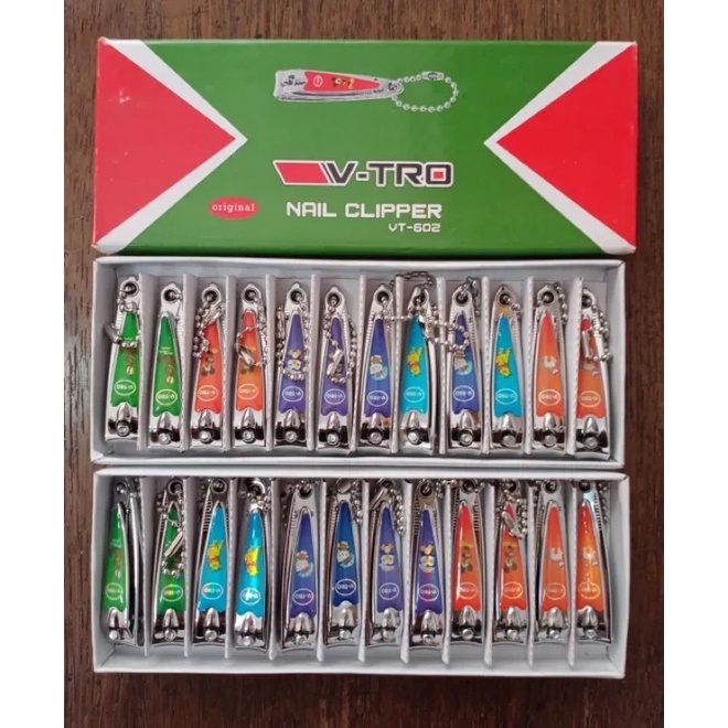 Gunting Kuku Safari Original 12pc Grosir lusinan Potong kuku