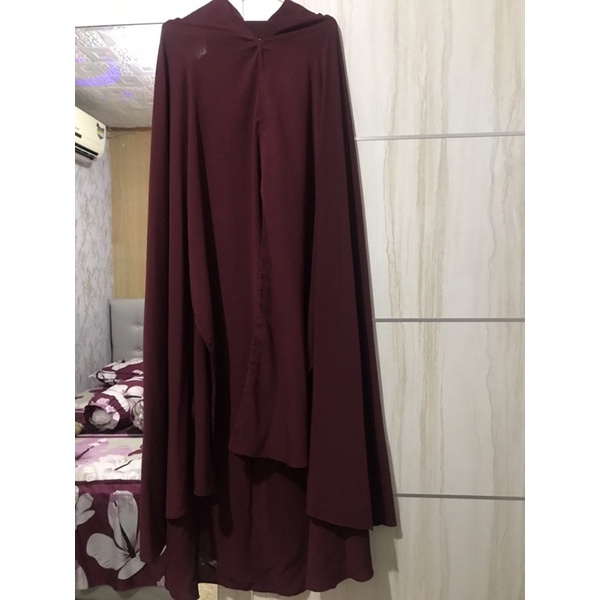 Preloved Khimar Handsplit