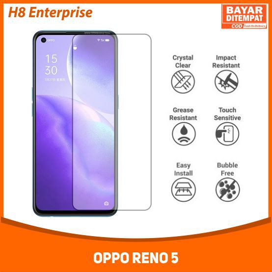 Tempered Glass OPPO Reno 5 - Tempered Glass Premium Quality