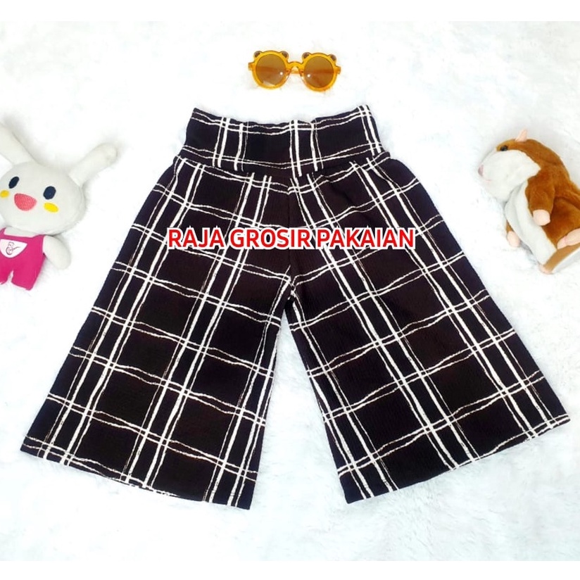 Celana Kulot Anak 3/4 Motif Murah Estimasi 2-12 Tahun