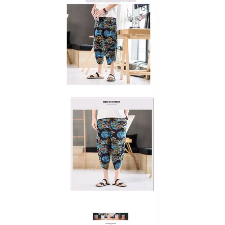 HR12 CELANA HAREM JOGGER LINEN IMPORT 3/4 SIRWAL PRIA JEPANG KOREA ORIGINAL M-5XL