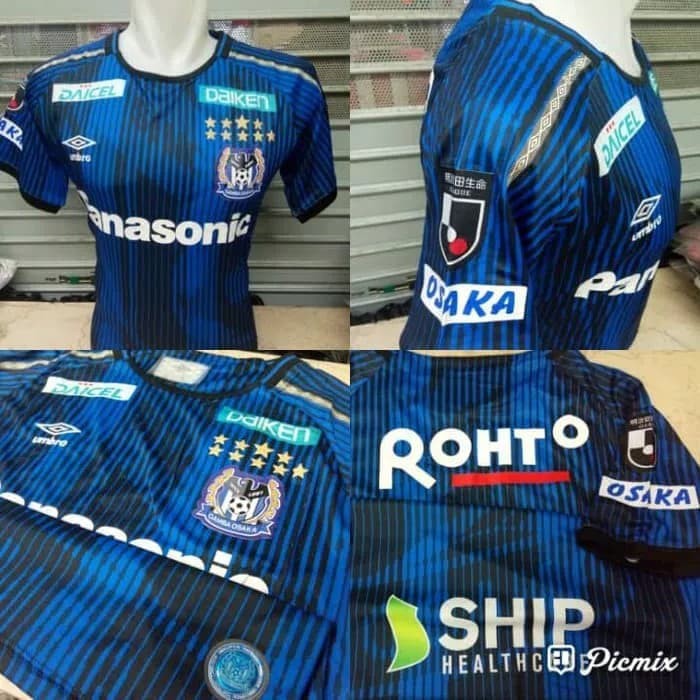 JERSEY BOLA GAMBA OSAKA HOME 2019/2020 GRADE ORI import