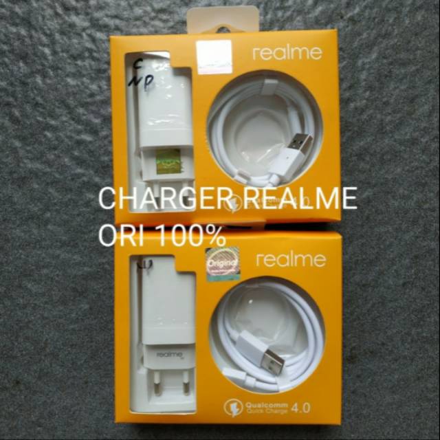 Charger REALME ORIGINAL MICRO / TYPE C Qualcomm Quick Charge 4.0 fast charging