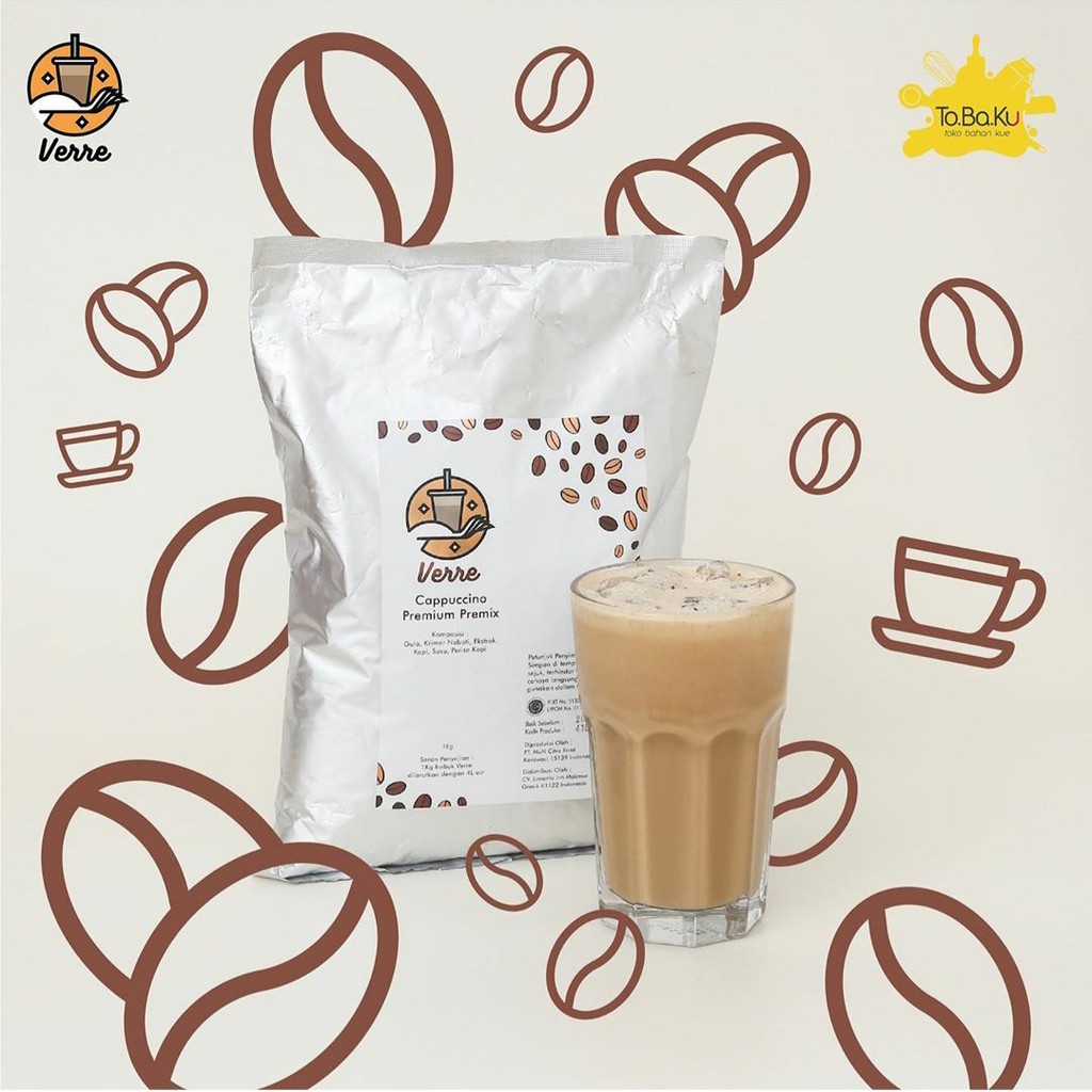 

Verre Bubuk Minuman Cappuccino Premium Premix