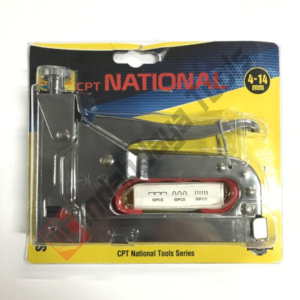 

Unik CPT NATIONAL Staples Gun Tacker 3 in 1 staple Jok Tembak Hekter 3 Way Berkualitas
