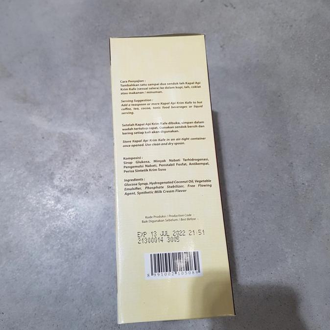 

[[BISA COD]] kapal api krim kafe non dairy creamer 500gr/kopi kapal api TERBAIK Kode 1083