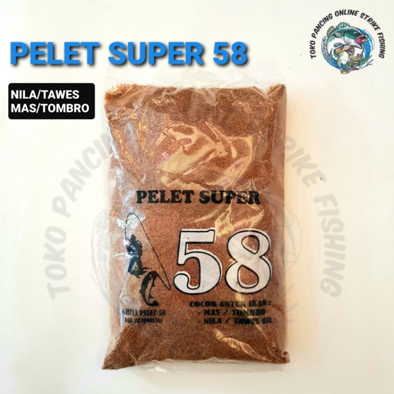 UMPAN PANCING PELET SUPER 58 NILA/TAWES/TOMBRO