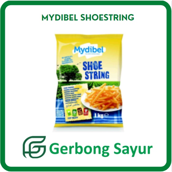 

Kentang Goreng Frozen Mydible Mydibel Shoestring - 1kg