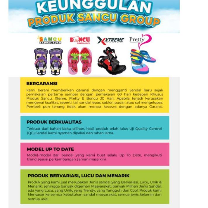 ↝ Sandal Anak Karakter Spiderman Sancu →