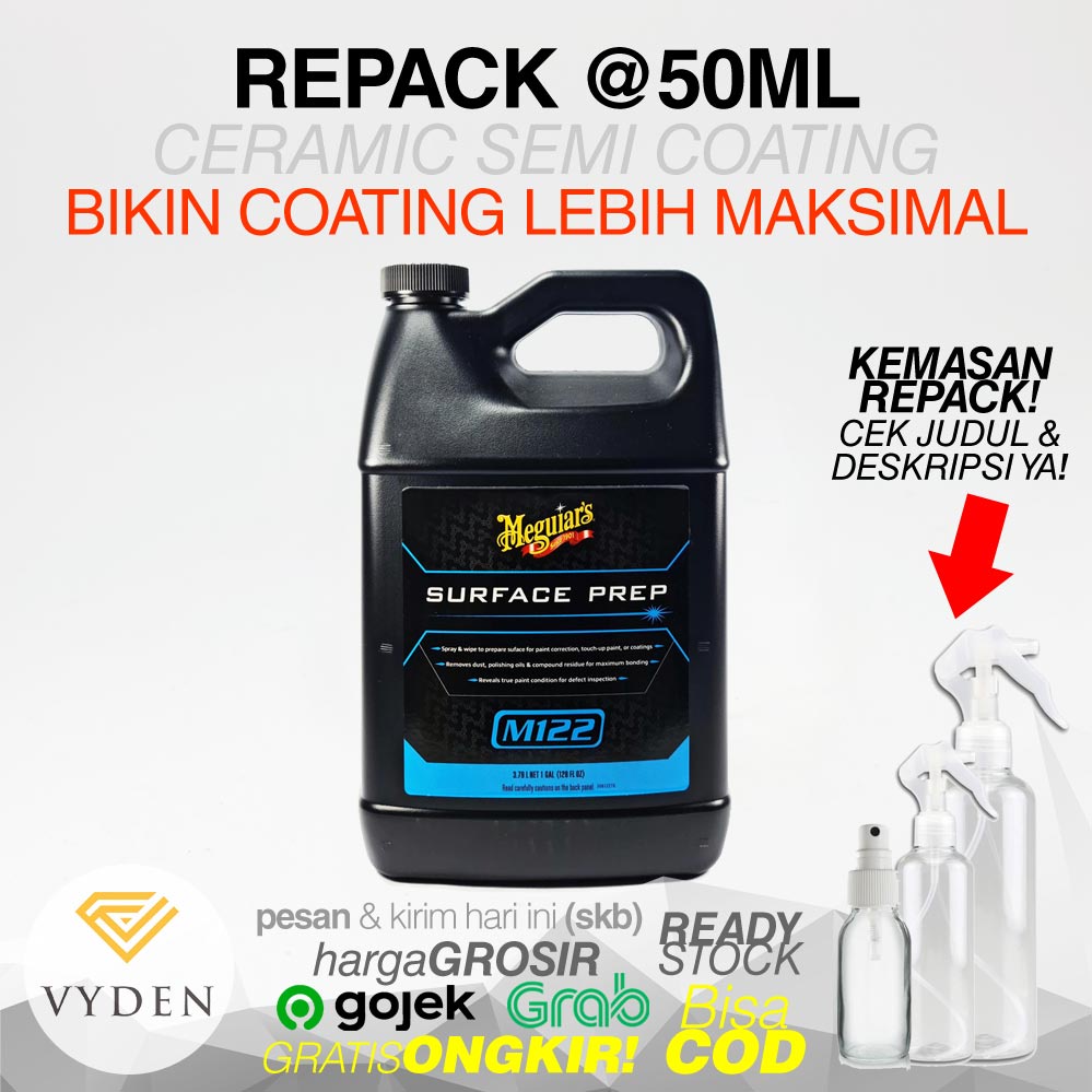 SD MEGUIARS Surface Prep M122 ECER Pembersih Sebelum Coating Bekas Minyak Kompon Poles MURAH