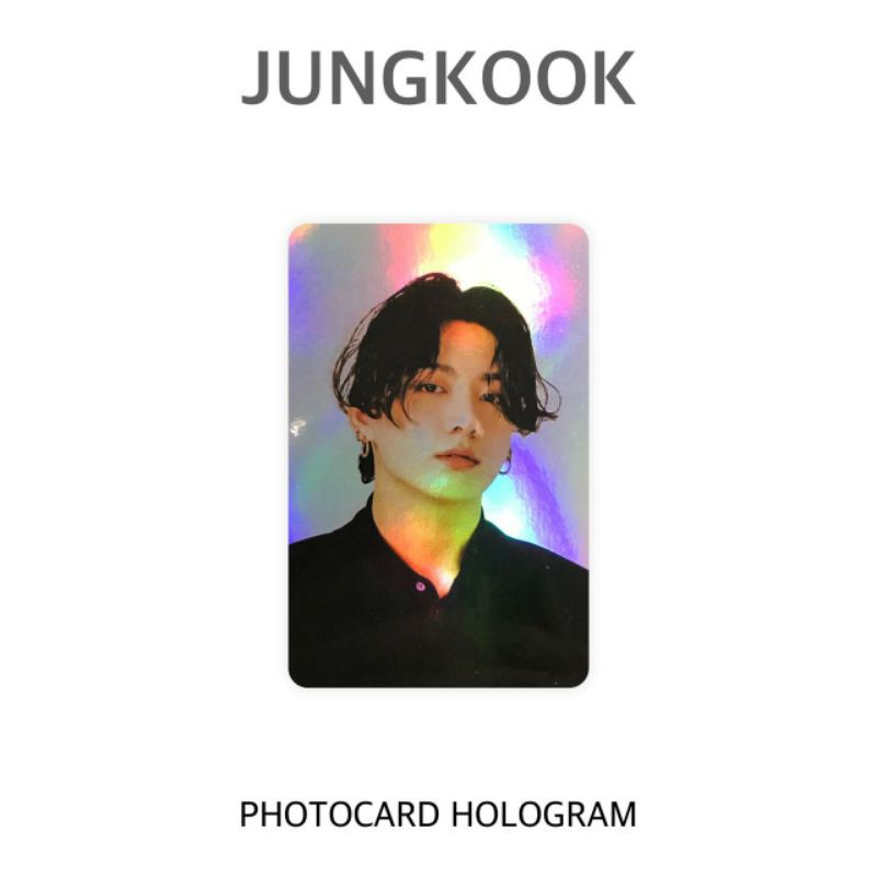 Photocard Hologram BTS New Years Eve 2021